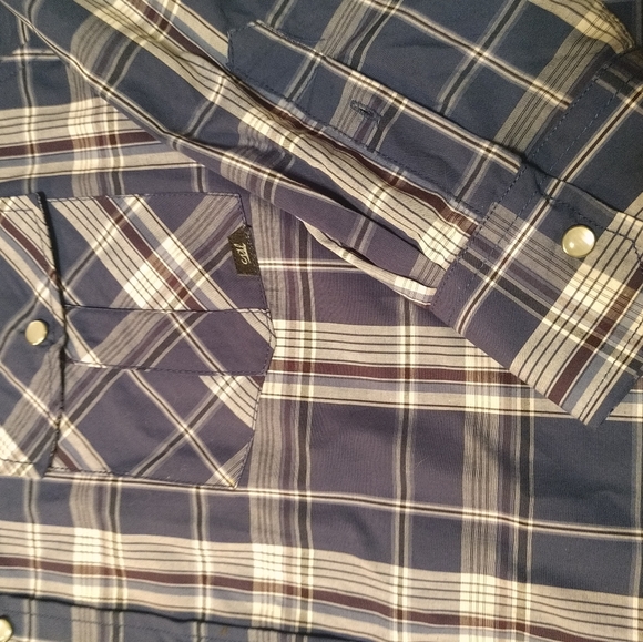 Coastal Pearl Snap Western LS Mens 2XL - Picture 4 of 6